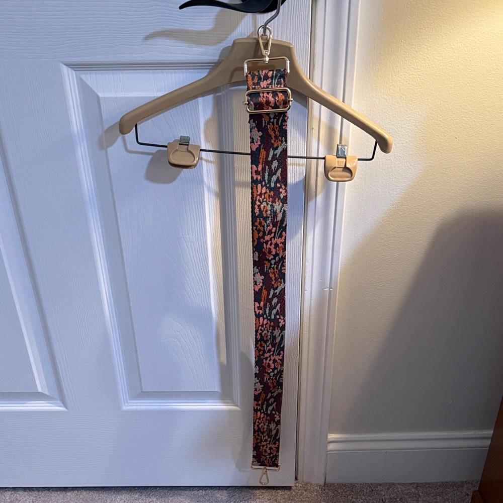 Kedzie Multicolor Flower Crossbody Bag Strap